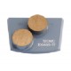 Quick Change Double Button for Medium Concrete (Grey)