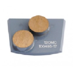 Quick Change Double Button for Medium Concrete (Grey)