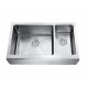 DFS203 1-1/2 Double Bowl Apron Kitchen Sink