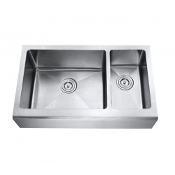 DFS203 1-1/2 Double Bowl Apron Kitchen Sink