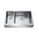 DFS203 1-1/2 Double Bowl Apron Kitchen Sink