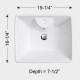 DFS-CV05W MENKIB - Ceramic Vessel Sink