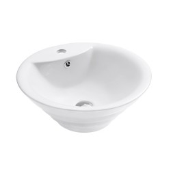 DFS-CV08W CASTOR - Ceramic Vessel Sink