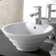 DFS-CV08W CASTOR - Ceramic Vessel Sink