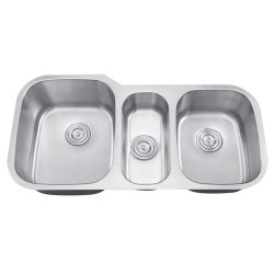 DFS-301 Triangulum Triple Bowl Sink