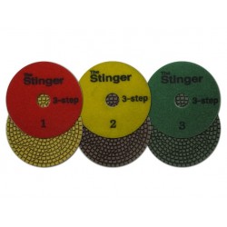 Stinger 3 Step Wet Pads