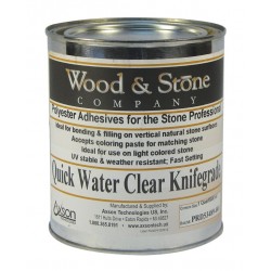 Wood & Stone Quick Water Clear Knife Grade