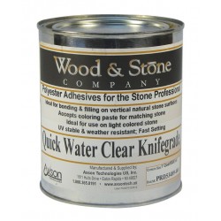 Wood & Stone Quick Water Clear Knife Grade (CALL FOR AVAILABILITY)