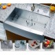 DFS105-30ZR Single Bowl Apron Kitchen Sink Zero Radius