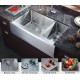 DFS203 1-1/2 Double Bowl Apron Kitchen Sink