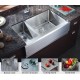 DFS203 1-1/2 Double Bowl Apron Kitchen Sink