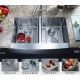 DFS202 Double Equal Bowl Apron Kitchen Sink