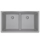DFS-812 Low Divide Equal Bowl Granite Composite Sink