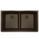 DFS-812 Low Divide Equal Bowl Granite Composite Sink