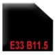 E33 B11.5 - 80 x 35