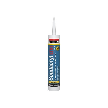 Soudacryl LTX1 Siliconized Acrylic Caulk