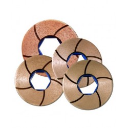 Glossfire Flat Edge Copper Discs