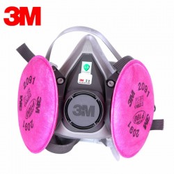 3M™ Half Facepiece Reusable Respirator + P100 Particulate Filter