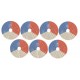 Neoflex Tri-Color 7 Step Polishing Pads for Engineered Stone