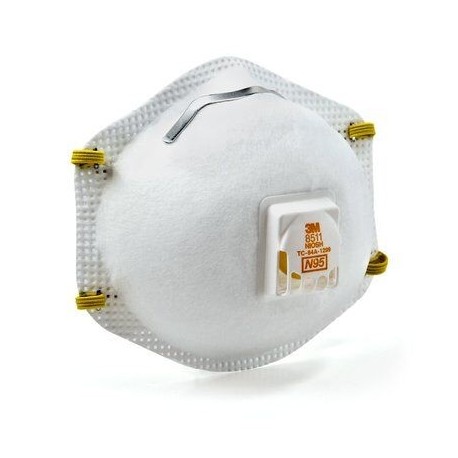 3m 8511 Respirator with Cool Flow Valve