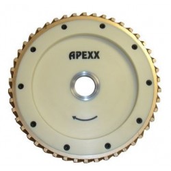 APEXX Teflon-Core Milling Wheel (14" x 1-1/2")