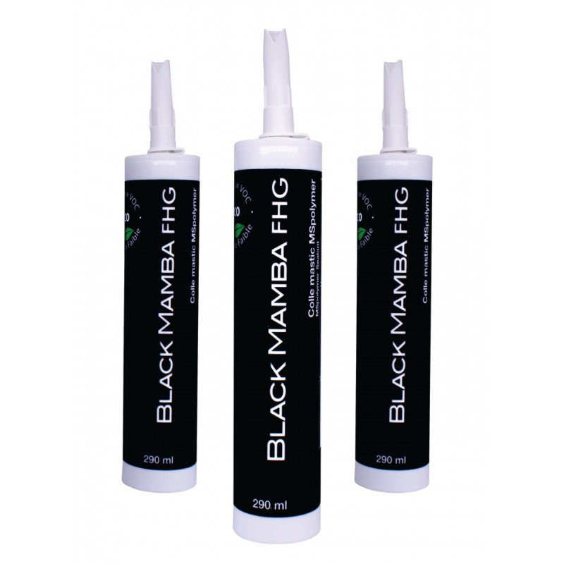 Details about   Black Mamba FHG High Tack Superfast Mono Component Sealant Cartridge White 