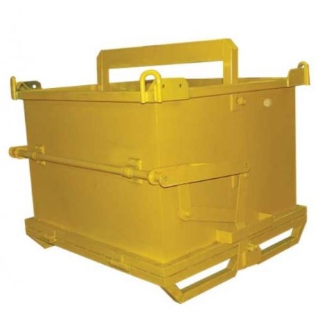 Weha Yellow Waste Container 1 Cubic Yard