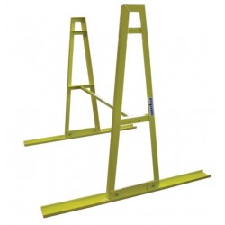 Weha Yellow Safety A-Frame Rack Set
