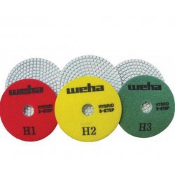 Weha Hybrid 3 Step Polishing Pads