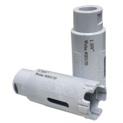 Weha White Lion 1 3/8" Dry Diamond Core Bit for Quartzite, Granite, Engineered Stone, Quartz