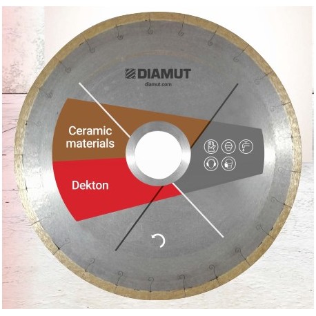 Diamut UNIKO Dekton / Ceramic Blade - 16"