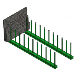 Roura Remnant Rack (107") - RRR-107