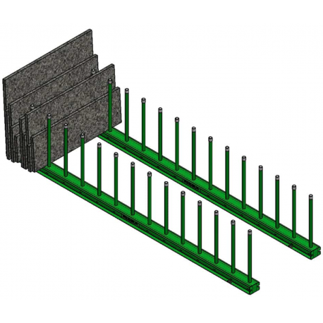 Roura Remnant Rack (135") RRR-135