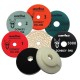 WEHA DONKEY 5" 3 STEP INLINE POLISHING PADS