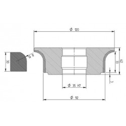 Diamut A33 R15 - 120x35