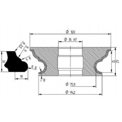 Diamut AK31 32 - 120x35