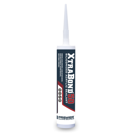 XtraBond®50 – Siliconized Acrylic Sealant (12 tubes)