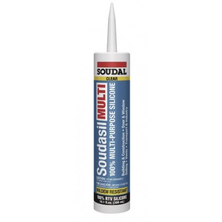 Soudal 100% RTV Silicone - Soudasil RTV3