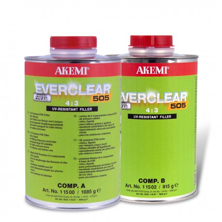Akemi Everclear 110 Adhesive and Marble Filler
