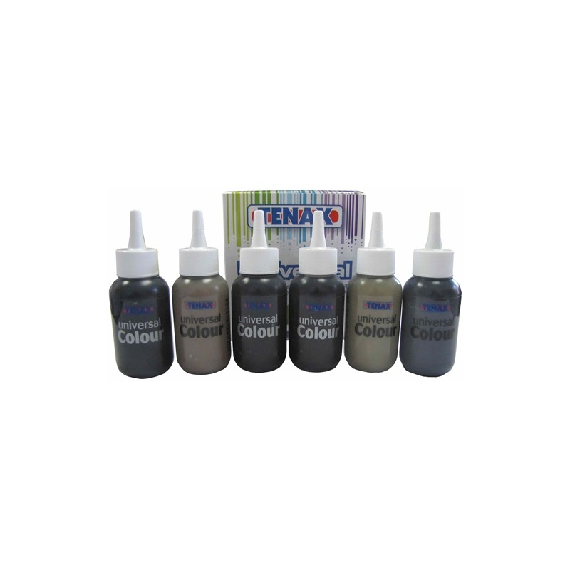 Tenax 10 Universal Color Kit - 75ml - Made In Italy - For Coloring & Tinting