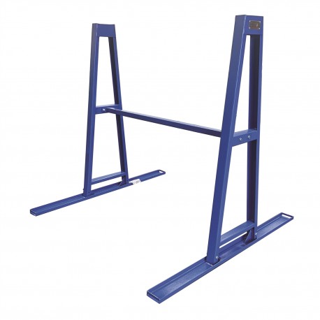 Weha Yellow Safety A-Frame Rack Set