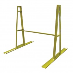 Weha Yellow Safety A-Frame Rack Set